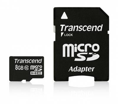 microSD 8GB Class10 + adapter PREMIUM na Arena.pl