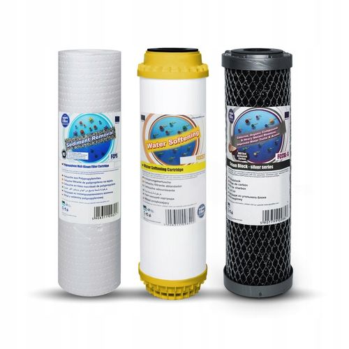 Komplet wkładów FCPS20 FCCBL-S FCCST Aquafilter na Arena.pl