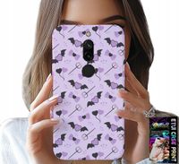ETUI DO XIAOMI REDMI 8 - MODNE WZORY WIDŁY SERCA KOKARDKI KOKARDA