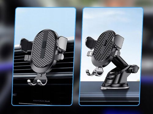 UNIWERSLANY UCHWYT SZYBA DESKA KRATKA MOCNA ŁADOWARKA 4xUSB 40W 2XPD 2XQC na Arena.pl