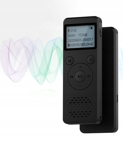 DYKTAFON Szpiegowski PODSŁUCH Dziennikarski 8GB 1536Kbps 110godzin 1.8cala na Arena.pl