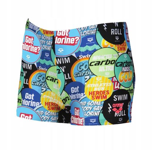 Kąpielówki chłopięce spodenki kąpielowe bokserki basen Arena Watchword 164 na Arena.pl