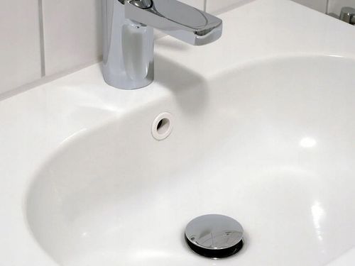 KOREK UMYWALKOWY AUTOMATYCZNY BEZ PRZELEWU klik klak SREBRNY na Arena.pl