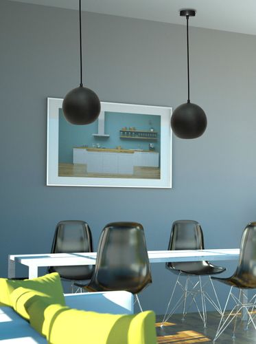 Lampa Wisząca Flen III czarny na Arena.pl
