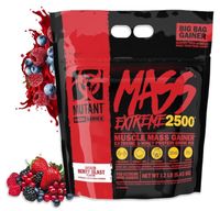 MUTANT MASS EXTREME GAINER 5450g MASA Węglowodany+Białko / BERRY BLAST