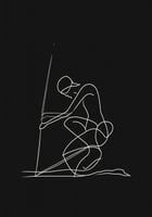 Plakat 70x100cm Linia