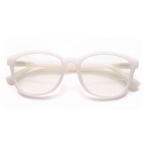 Okulary zerówki Modern Nerd white 1736 na Arena.pl