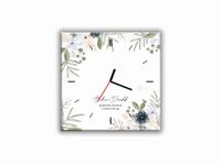 ZEGAR SZKLANY KWADRATOWY - Babcia i Dziadek