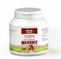 Pet Calcium MEGAVIT dla psa na kości MIKITA 150tab
