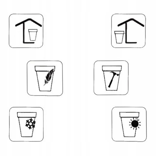 Doniczka ratanowa z wkładem wysoka DRTS170 - umbra na Arena.pl