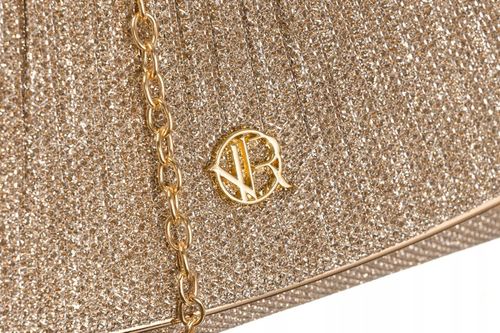 Kopertówka elegancka damska Rovicky wieczorowa na wesele wizytowa na ramię na Arena.pl