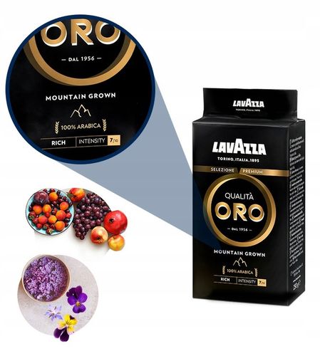 LAVAZZA QUALITA ORO MOUNTAIN GROWN 250g - mielona na Arena.pl