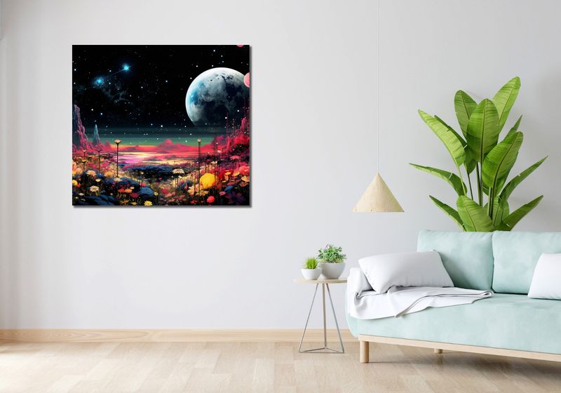 Obraz 100x90cm Inny Świat zdjęcie 2