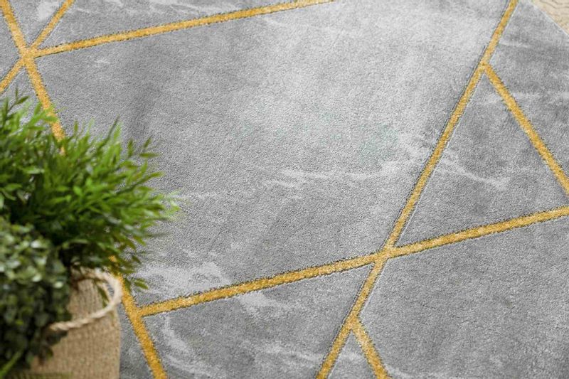 RUG/LU/ESTEMA/MARBLEGEO/GRAPHITE+GOLD/R160 zdjęcie 3