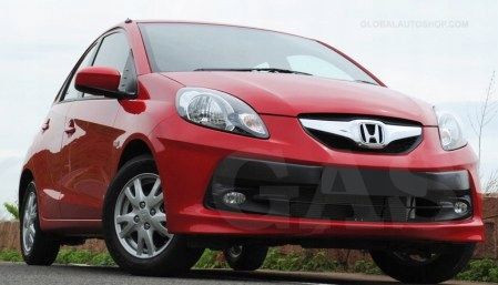 Honda Brio -Chromowane Listwy Grill Chrom Atrapy Zderzaka Tuning zdjęcie 2