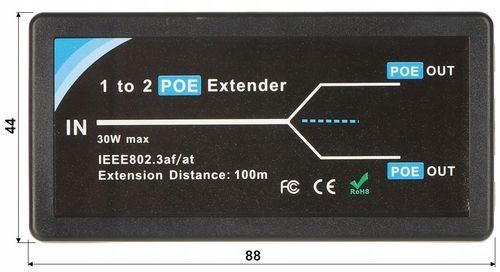 SWITCH POE / EXTENDER PFT1320 3-PORTOWY na Arena.pl