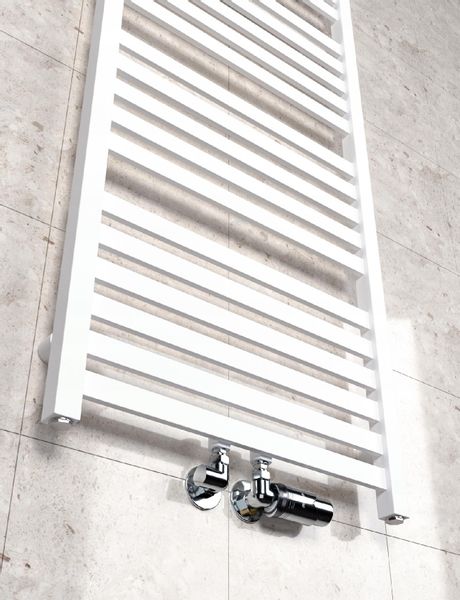 Grzejnik łazienkowy ROYAL-MIDDLE 950x430 BIAŁY MAT zdjęcie 6