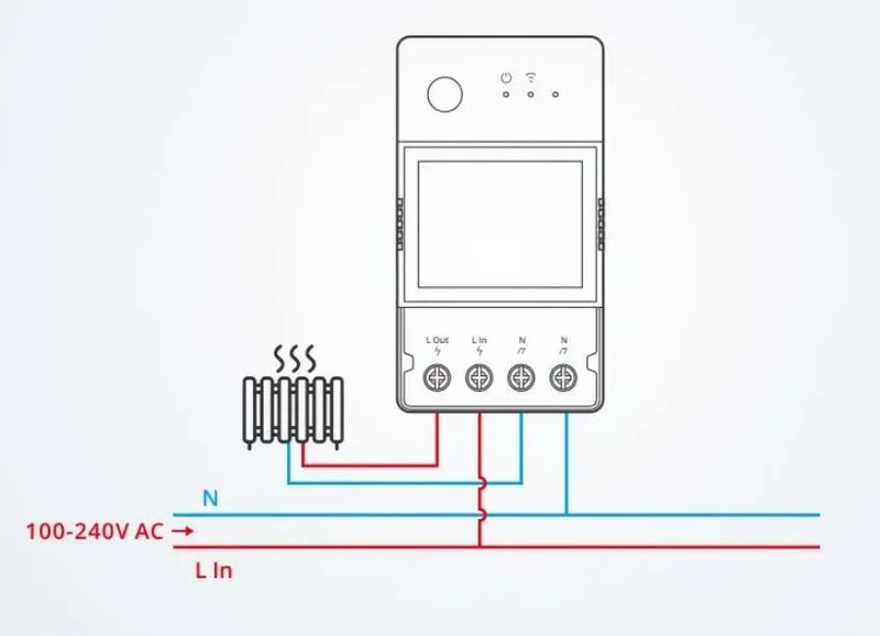 Sonoff POW R3 Elite 16A POWR316D WiFi pomiar zdjęcie 6