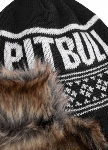 CZAPKA ZIMOWA PIT BULL USZATKA CIEPŁA WYGODNA PITBULL na Arena.pl
