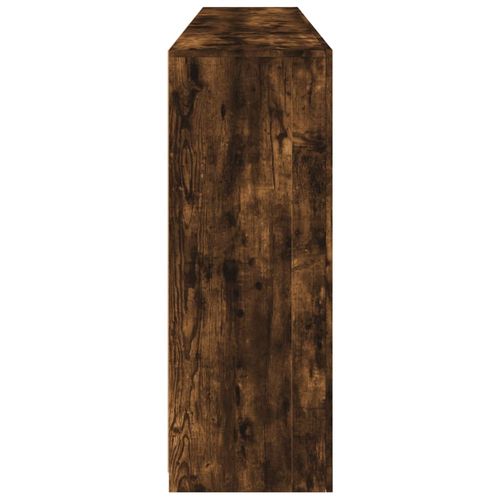 Szafka z oświetleniem LED, przydymiony dąb, 202x37x100 cm na Arena.pl