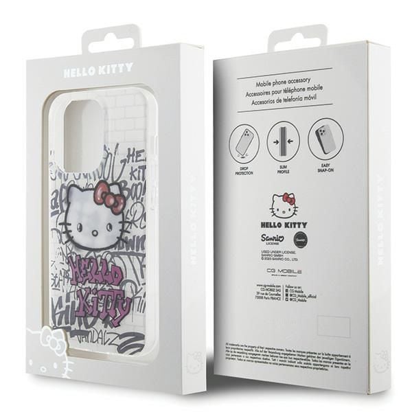Etui Hello Kitty do iPhone 15 Pro, Biały zdjęcie 8