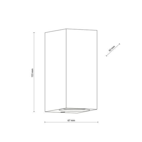 oprawa natynkowa ścienna ip44 axis gray 10970 tk lighting na Arena.pl