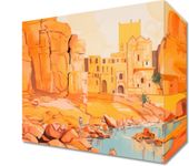 Obraz 20x20cm Ruiny pod Słońcem