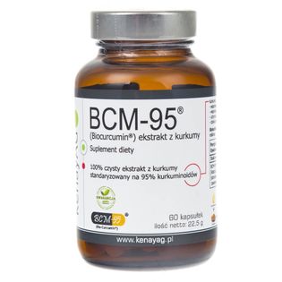Kenay Kurkuma BCM-95® ekstrakt - 60 kapsułek