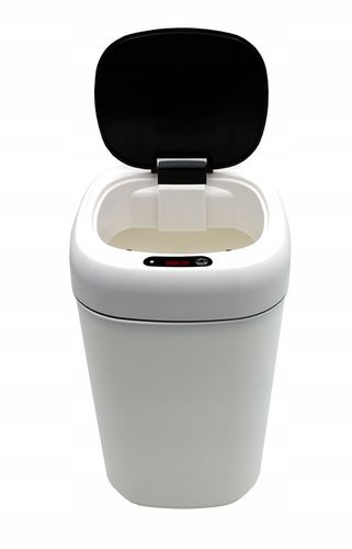 Łazienkowy kosz na śmieci czujnik ruchu bezdotyk na Arena.pl