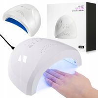 Lampa Do Paznokci Manicure Pedicure Profesjonalna UV LED EV1 48W Biała