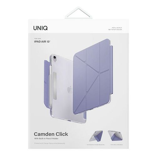 UNIQ etui Camden Click iPad Air 13"      (2024/2025) fioletowy/light violet na Arena.pl