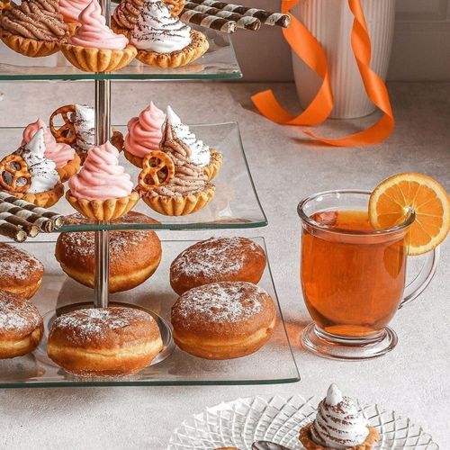 Szklane KUBKI DO KAWY HERBATY szklanki DO NAPOJÓW 6xKUBEK CARLO 450ml Tadar na Arena.pl