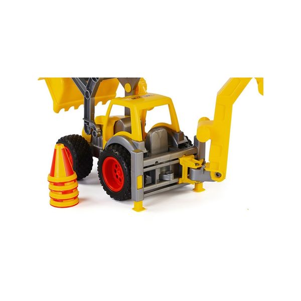 Wader QT ConsTruck Ładowarka z łyżką + pachołki zdjęcie 4