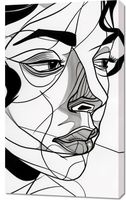 Obraz 60x100cm Portret Kobiecy