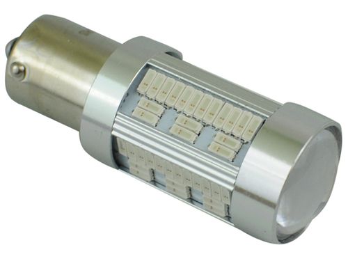 żarówka LED P21w pomarańczowa canbus 105 SMD 12v can bus na Arena.pl