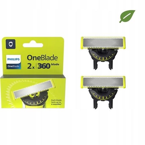 oryginalne wymienne ostrza Philips Oneblade 2 szt. QP420/50 360 na Arena.pl