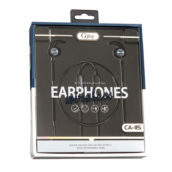 Słuchawki GJBY - BLUETOOTH CA-115 Niebieskie zdjęcie 1