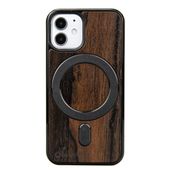 Drewniane Etui Bewood na iPhone 12 Mini Ziricote MagSafe