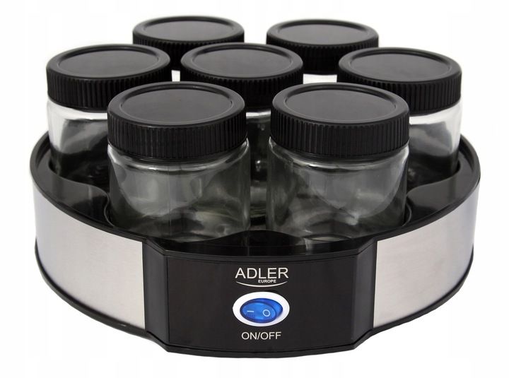 JOGURTOWNICA DOMOWY JOGURT 1,4L 7 SŁOICZKÓW 200ML zdjęcie 5