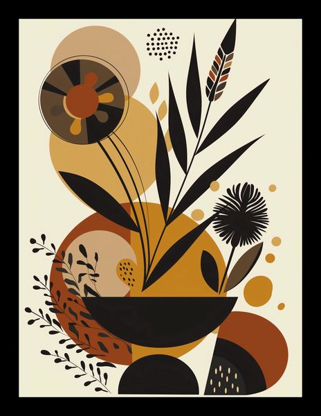 Plakat 15x20cm Ogrody Geometryczne zdjęcie 2