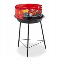 Grill na węgiel drzewny Relaxdays 37 cm