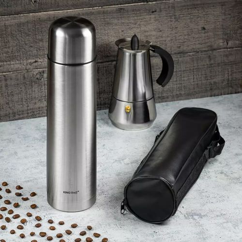 termos stalowy 1000 ml click-clack kinghoff kh-4054 na Arena.pl