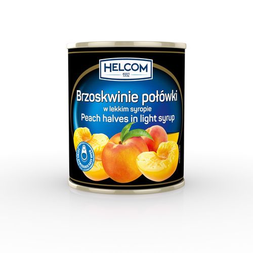 Helcom Brzoskwinie połówki w lekkim syropie 425 ml na Arena.pl