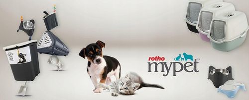 Pojemnik na karmę na kółkach Rotho ARCHIE 38L 18kg na Arena.pl