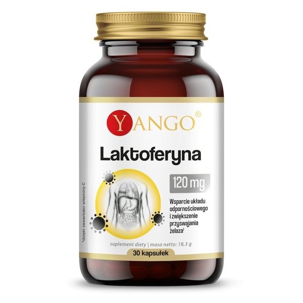 YANGO Laktoferyna (30 kaps.) zdjęcie 1