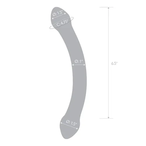 szklane dildo - glas red head na Arena.pl