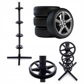 Stojak na felgi na opony 4 szt. Do garażu do warsztatu KD1363
