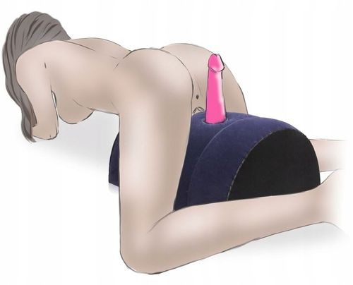 DMUCHANA PODUSZKA DO KAMASUTRY Z OTWOREM NA DILDO na Arena.pl