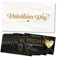 12x ZDRAPKI MIŁOŚCI PAR Prezent Kupon VOUCHER MIKOŁAJKI ŚWIĘTA pod choinkę