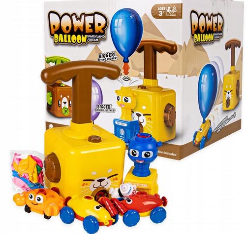 Aerodynamiczny samochód wyrzutnia balonów samochody KRAB 12 X BALON na Arena.pl